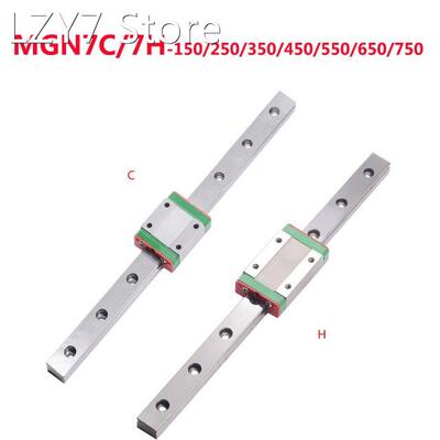 1PC MGN7 Linear Rail Guide Width 7mm Length 150 250 350 450