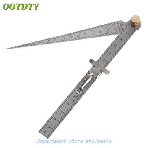 Welding Taper Feeler Gauge Gage Stainless Steel Depth Ruler