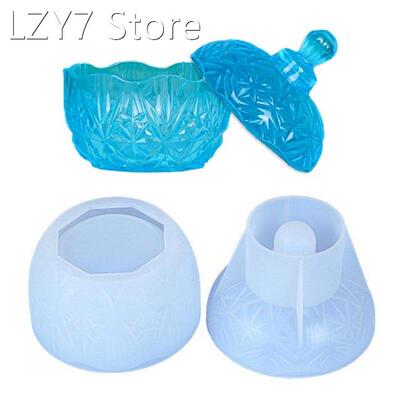Mold Easy Demoulding Snowflake Storage Box Silicone Mould DI