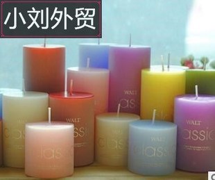 12PCS lavender SCented Pillar Candle Wax CandleS 5*5CM