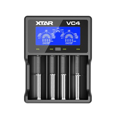 XTAR VC2 VC2 plus VC4 VC2S VC4S  battery charger for 10440/1