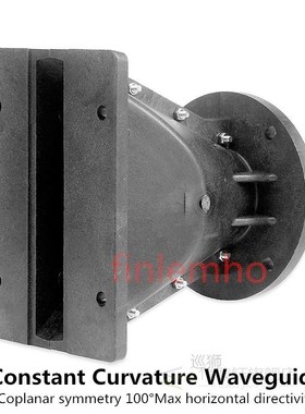 1PC DJ Speaker Line Array Horn Tweeter Waveguide 1.5 Inch Th