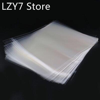 50pcs Resealable 4 Mil Plastic Vinyl Record Outer Sleeves Fo