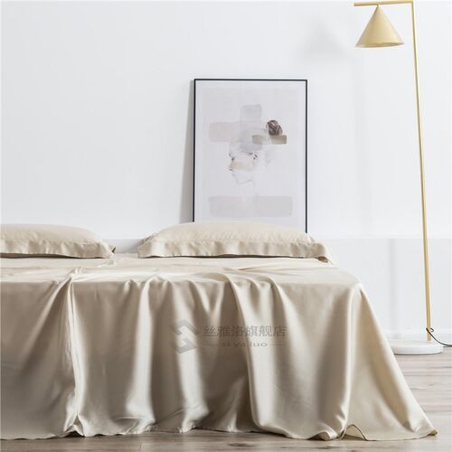 Noble Wo   Silk Color Flat Sheet 25 Momme Healthy Beauty
