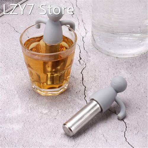 Villain silicone tea maker Material: Stainless Steel + Silic