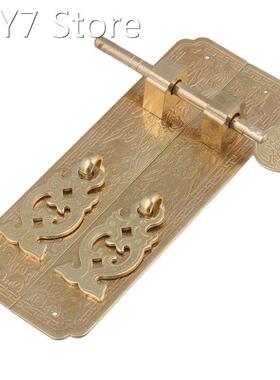 2x Furniture Brass 15x3CM Hardware Cabinet Door Face Plate H