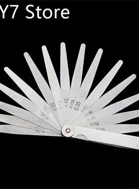 Wedge Gap Feeler Gauge 0.02-1mm Anti-Rust Steel Thick Gauge