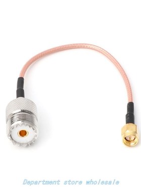 RG316 Cable Jumper Pigtail UHF SO239 Female PL259 to SMA Mal