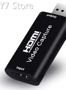 HD Capture Card,4K HDMI Pass-Through USB2.0 1080P Game Audio