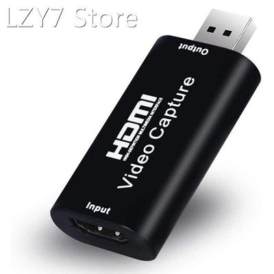 HD Capture Card,4K HDMI Pass-Through USB2.0 1080P Game Audio