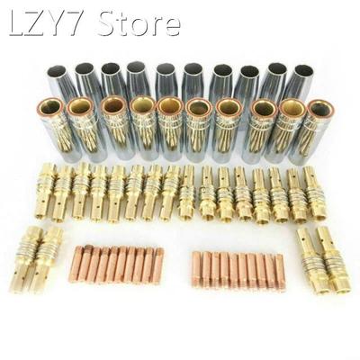 60Pcs Weld 15AK Torch Contact Tip Holder Conical 1.0mm MIG