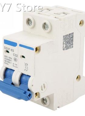 DZ47-63 2Pole circuit breaker 32A RCCB Residual Current Circ