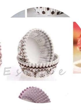 150pcs paper cake cupcake liner case wrapper muffin baking c