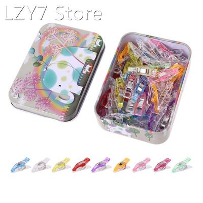 2022 New 50pcs Multipurpose Sewing Quilting Clips with Box B