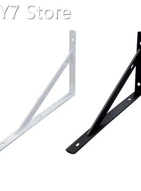 4 Pcs Wall Mounted Brackets Right Angle Metal Floating Shelf