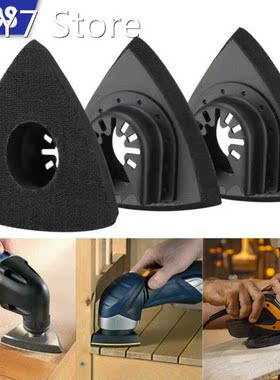3pcssssssssss Triangulars Sanding Pad Oscillating Multitool
