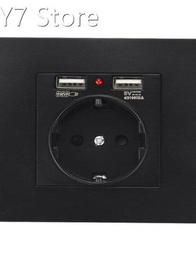 1PCS Wall Power Socket New Style Panel Bedroom Socket AC 110