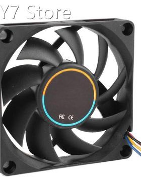 70x70x15mm 12V 4 Pins PWM PC Computer Case CPU Cooler Coolin