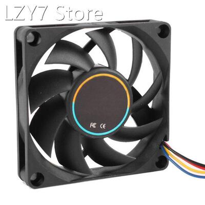 70x70x15mm 12V 4 Pins PWM PC Computer Case CPU Cooler Coolin