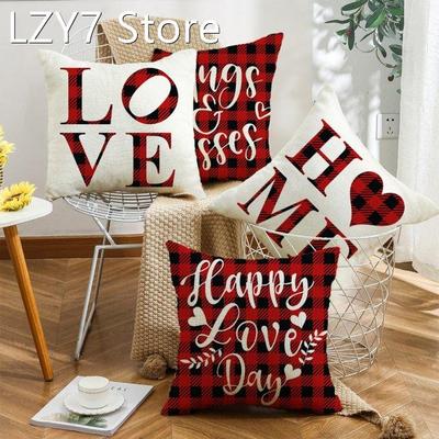 Valentine'S Day Gift Cushion Cover 3d Flowers Rose P