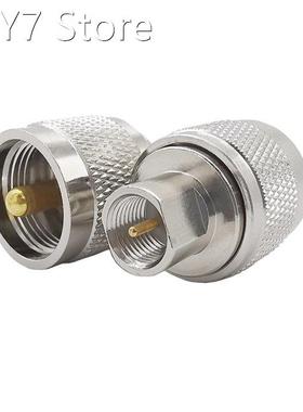 1Pcs UHF PL259 PL-259 Male to FME Male RF Coaxial Straight C