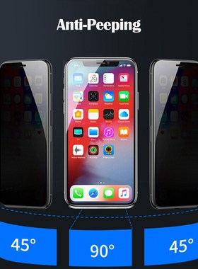 9H Tempered Glass For iPhone 11 Screen Protector Privacy Pro