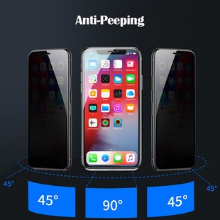9H Tempered Glass For iPhone 11 Screen Protector Privacy Pro