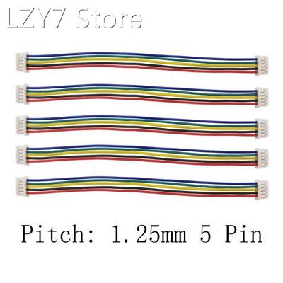 10/5Pcs JST 1.25mm Connector Pitch 1.25mm 5 Pin Female