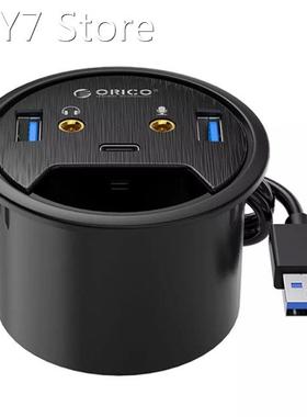 ORICO Desktop Grommet USB 3.0 HUB Type-C o Desk Mount Adapte