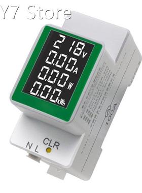 Power Meter Voltmeter Ammeter Multi-Functional Digital Din R