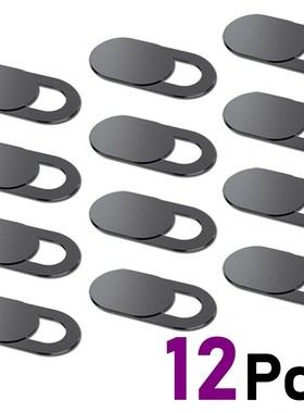12Pack WebCam Cover Shutter Slider Plastic ltra Thin Lens Co