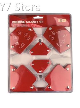 6 Pcs/Set Triangle Welding Positioner Magnetic Fixed Angle S
