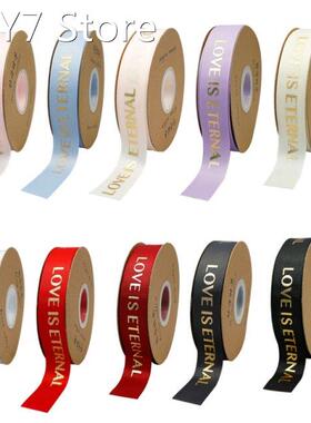 Love is Eternal Satin Ribbon Roll for Wreath Present Gift Wr