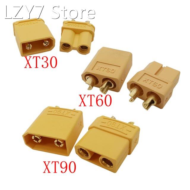 5Pair XT30 XT60 XT90 Male Female Bullet Connector Plugs for