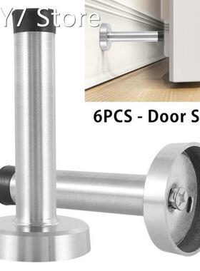 Door Stop Stopper Bumper Stainless Steel Wall Mounted Door S