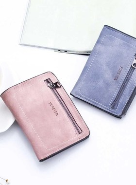 Women Wallets Small Mini Money Bag Coin Purse Solid Wallet