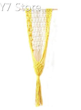 Nordic Hand-woven Hanging Tapestry Flower Basket Holder Tass