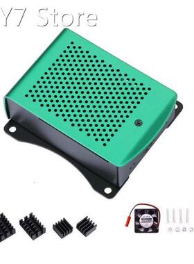 2020 Newest Aluminum Raspberry Pi 4 Case with fan Hanging br