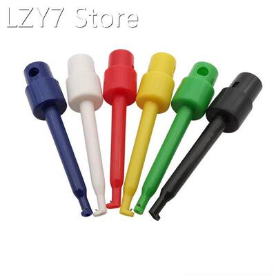 10Pcs Single Test Hook Clip Test Grabber for Multimeter Elec