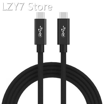 USB 4 Cable for Thunderbolt 3 USB 4 Type C 40Gbps 100W Cable
