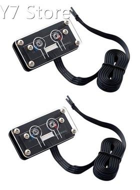 2X Desktop Computer Switch External Power Switch Power Butto