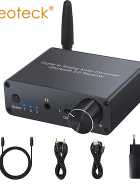 Neoteck 192kHz Digital to Analog Converter with Headphone A