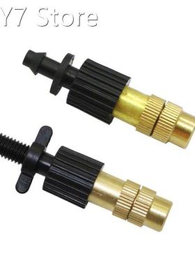 10Pcs 6mm Copper Atomization Mist Nozzles 6mm Thread 6mm to