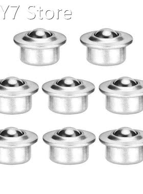 8PCS Stainless Steel Ball Transfer Bearing Casters Universal