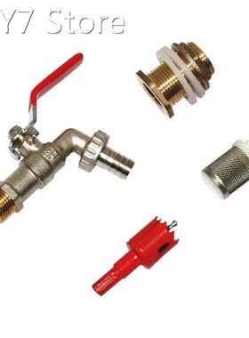 IBC Brass Faucet 4 Points Ton Barrel Joint Accessories Outle