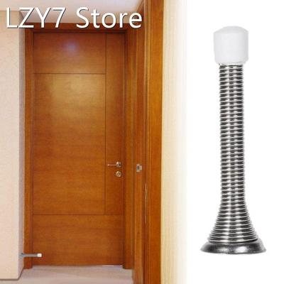Door Stopper 1Pc Rubber Cap Metal Door Stops Spring Stopper