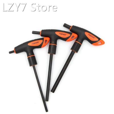 8-Piece T-Handle Allen Wrench Set Metric Long Arm Ball End H
