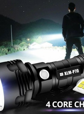 High Powerful LED Flashlight orch SB Rechargeable Linterna