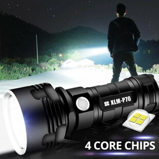 High Powerful LED Flashlight orch SB Rechargeable Linterna