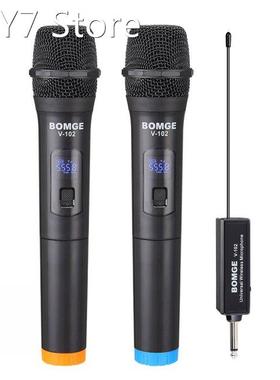 Wireless Microphone Universal VHF 3.5mm 6.35mm Handheld Mic